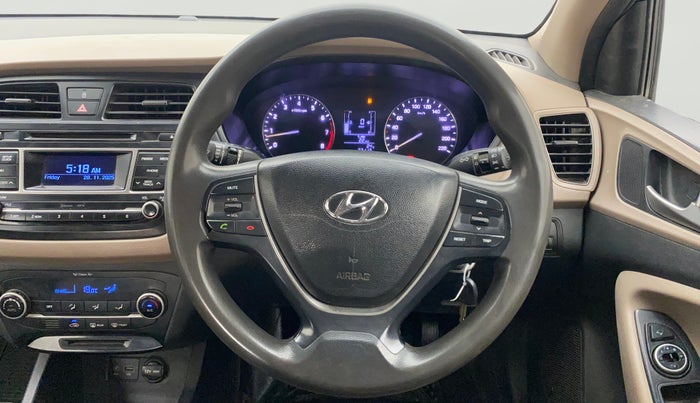2015 Hyundai Elite i20 SPORTZ 1.2, Petrol, Manual, 77,074 km, Steering Wheel Close Up