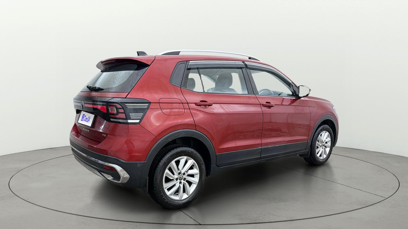 2023 Volkswagen TAIGUN HIGHLINE 1.0 TSI MT, Petrol, Manual, 16,357 km, Right Back Diagonal