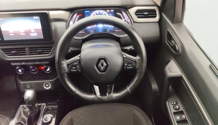 2021 Renault Kiger RXZ AMT DUAL TONE, Petrol, Automatic, 15,265 km, Steering Wheel Close Up