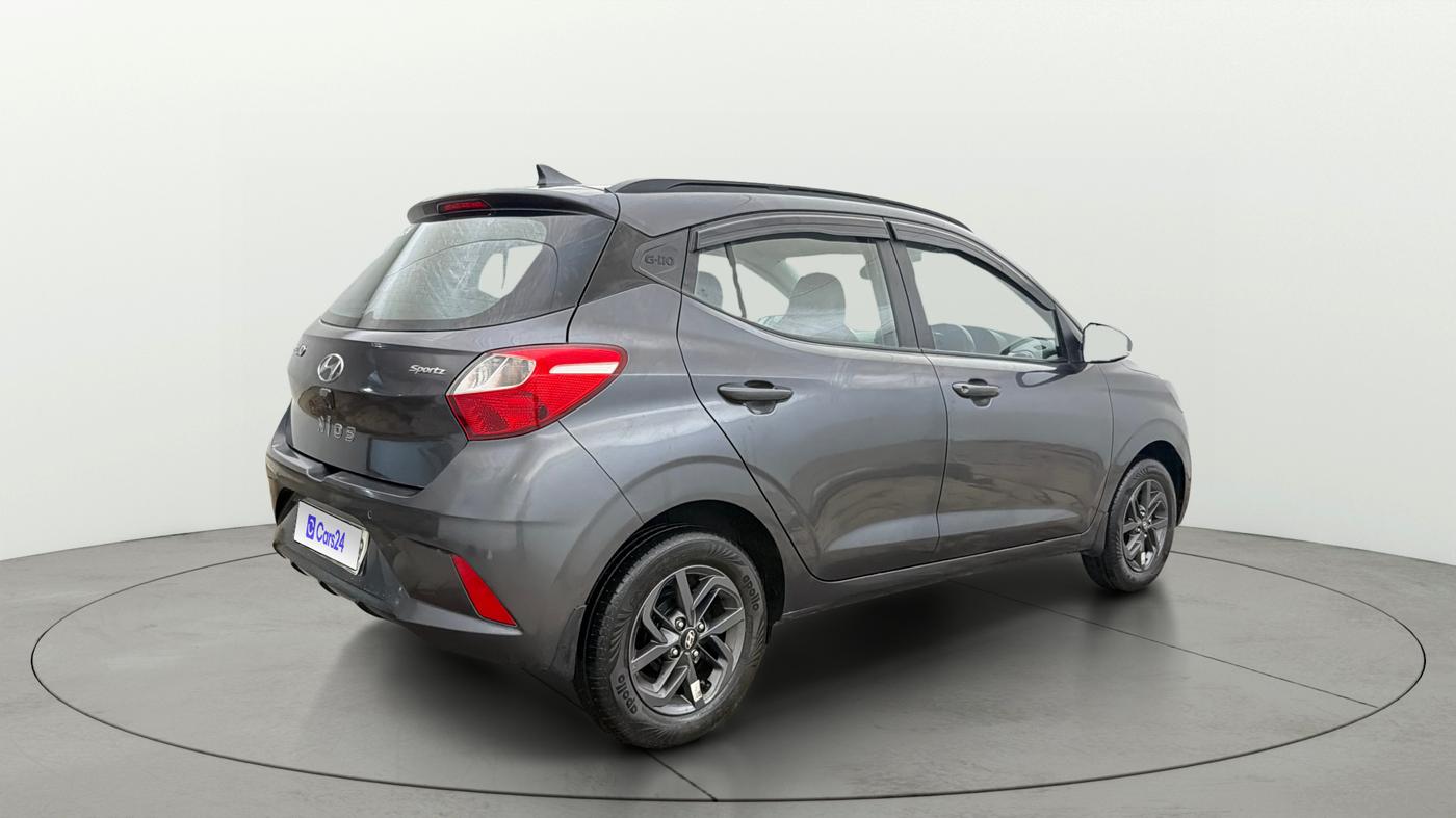 2022 Hyundai GRAND I10 NIOS SPORTZ 1.2 KAPPA VTVT CNG, CNG, Manual, 49,127 km, Right Back Diagonal