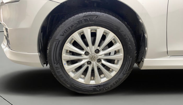 2017 Maruti Ciaz ZETA 1.4  AT PETROL, Petrol, Automatic, 88,506 km, Left Front Wheel