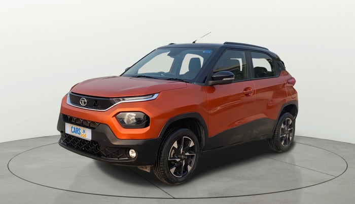 2021 Tata PUNCH CREATIVE  1.2 RTN DUAL TONE, Petrol, Manual, 30,276 km, Left Front Diagonal