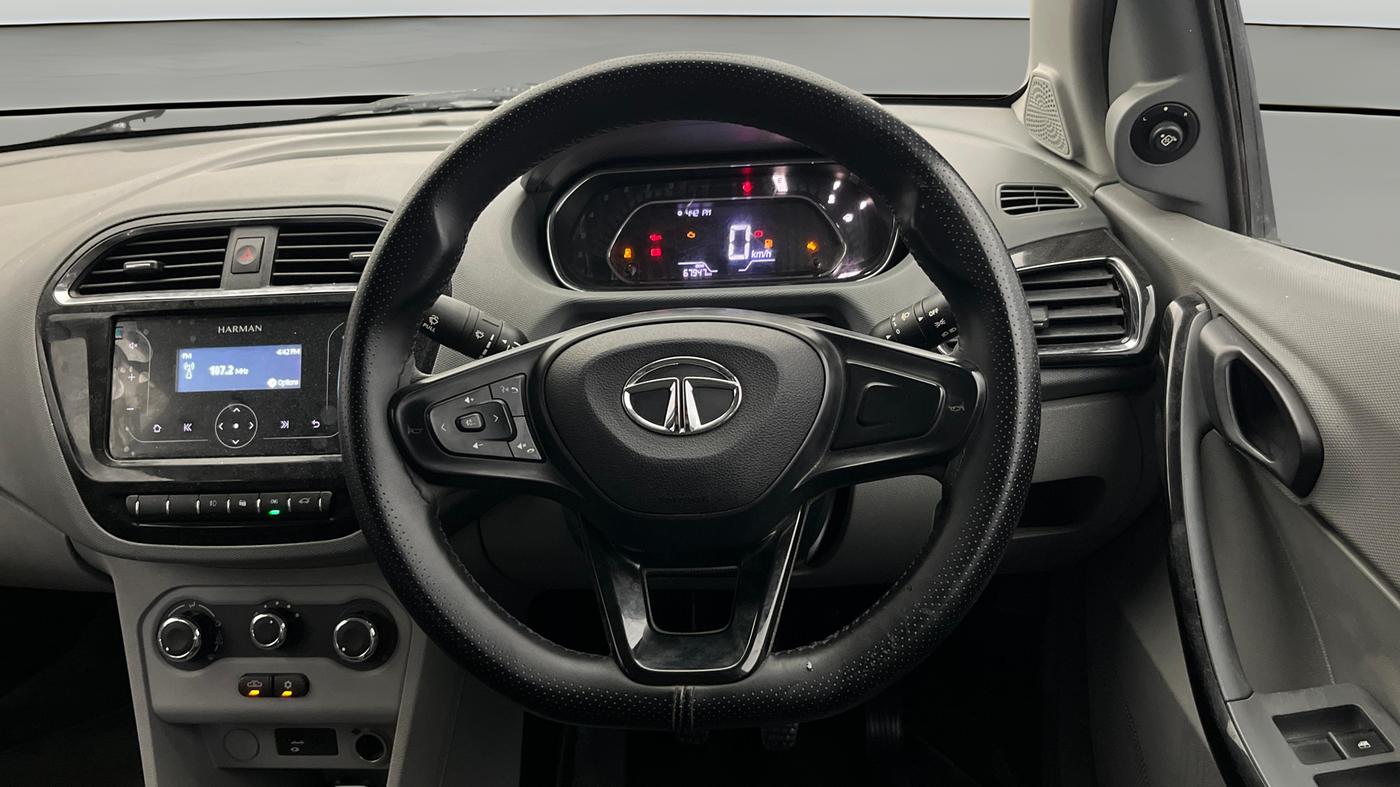 2022 Tata TIGOR XZ CNG, CNG, Manual, 67,972 km, Steering Wheel Close Up
