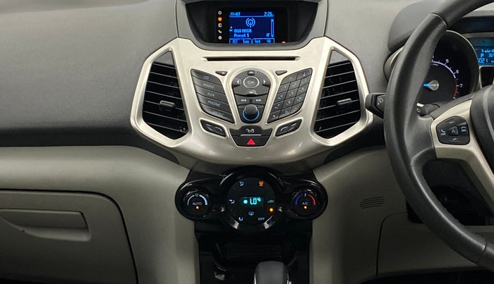 2016 Ford Ecosport TITANIUM 1.5L PETROL AT, Petrol, Automatic, 55,017 km, Air Conditioner