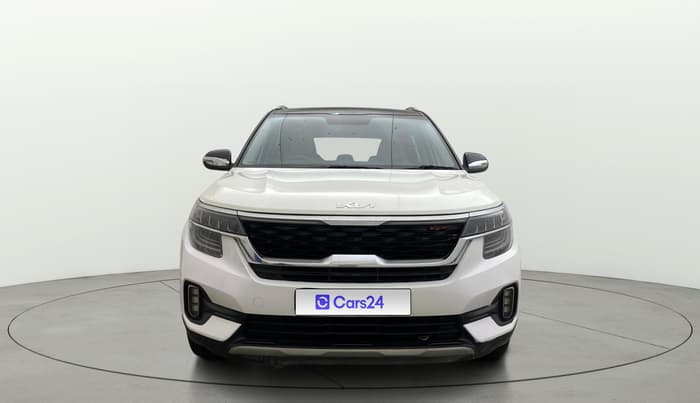 2021 KIA SELTOS HTX 1.5 PETROL DUAL TONE, Petrol, Manual, 1,36,512 km, Front