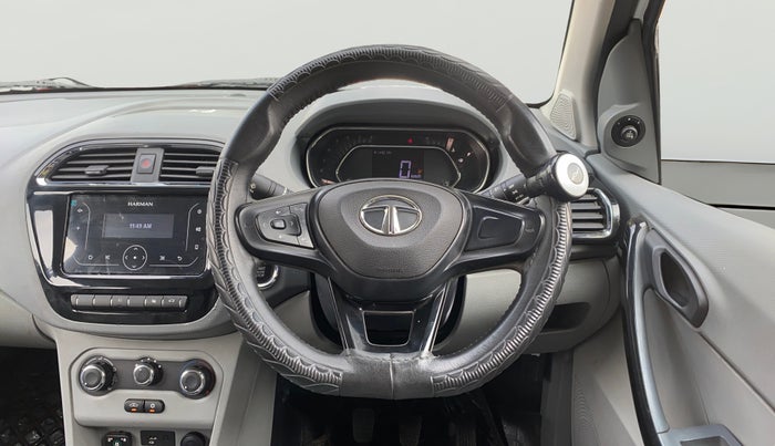 2022 Tata TIGOR XZ PETROL, CNG, Manual, 66,072 km, Steering Wheel Close Up