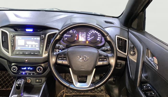 2016 Hyundai Creta SX PLUS AT 1.6 DIESEL, Diesel, Automatic, 53,017 km, Steering Wheel Close Up
