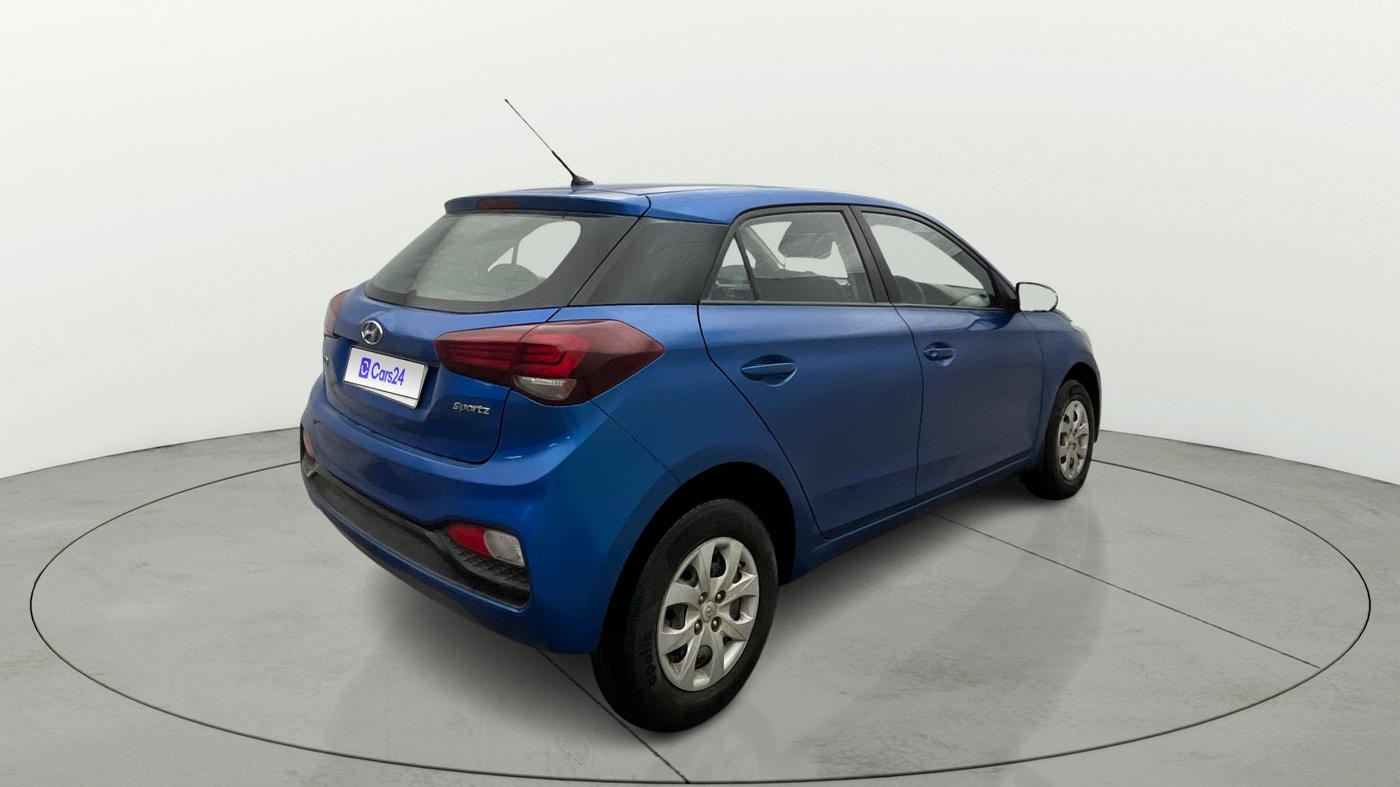 2018 Hyundai Elite i20 SPORTZ 1.2, CNG, Manual, 79,397 km, Right Back Diagonal