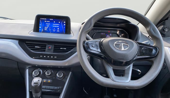 2023 Tata NEXON XM PLUS SUNROOF PETROL, Petrol, Manual, 85,759 km, Steering Wheel Close Up