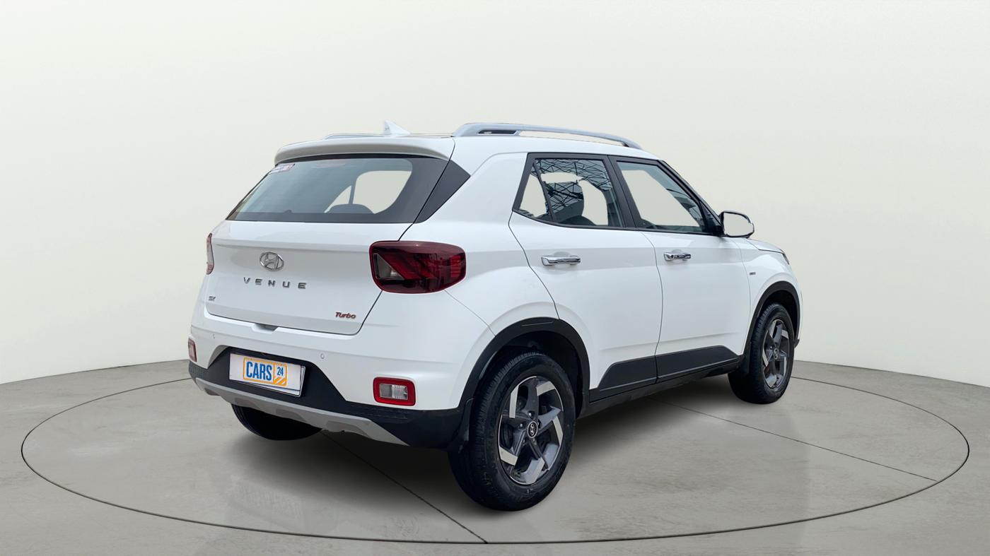 2022 Hyundai VENUE SX PLUS 1.0 TURBO DCT, Petrol, Automatic, 11,452 km, Right Back Diagonal