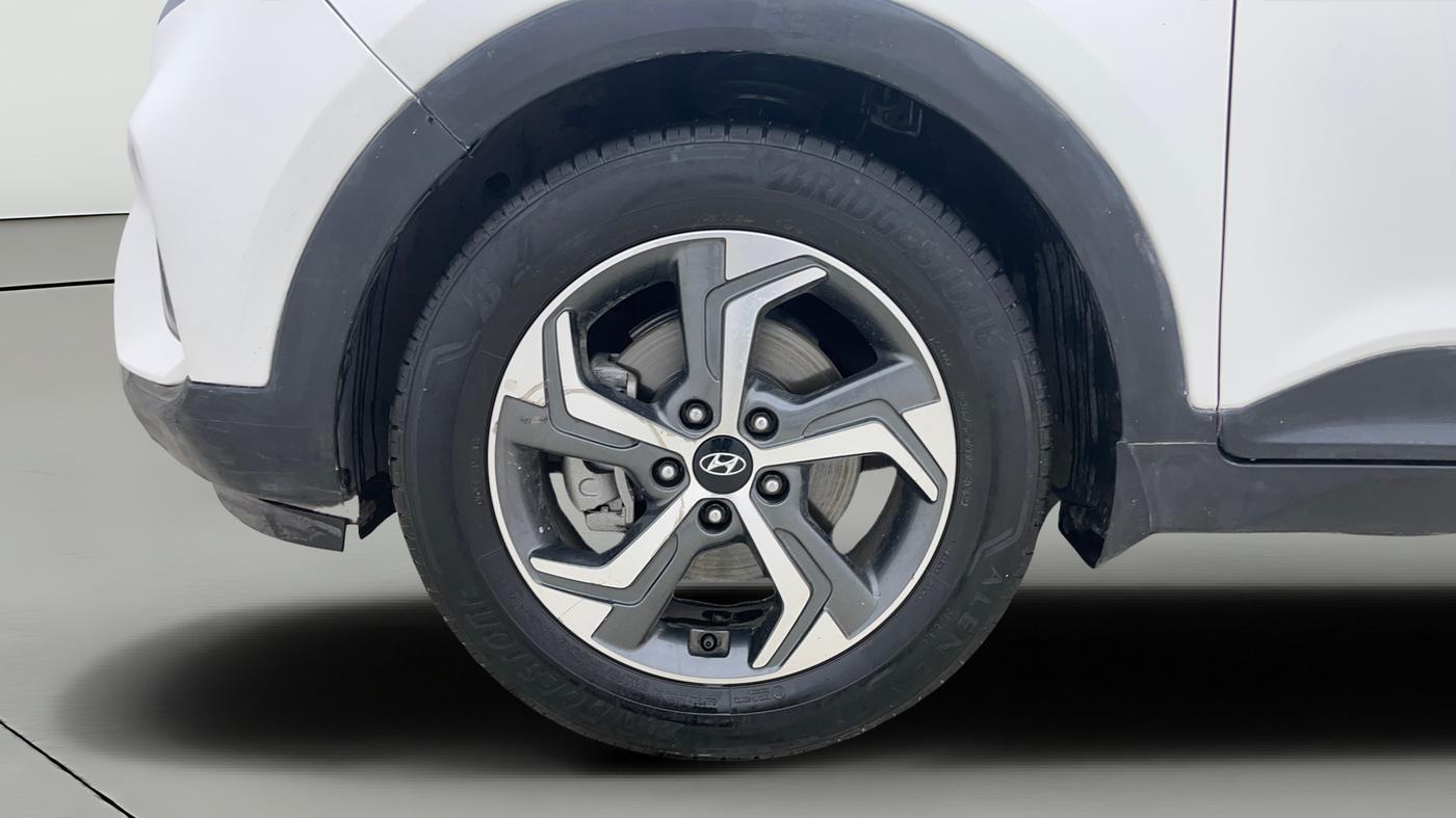 2019 Hyundai Creta SX AT 1.6 PETROL, Petrol, Automatic, 1,14,462 km, Left Front Wheel