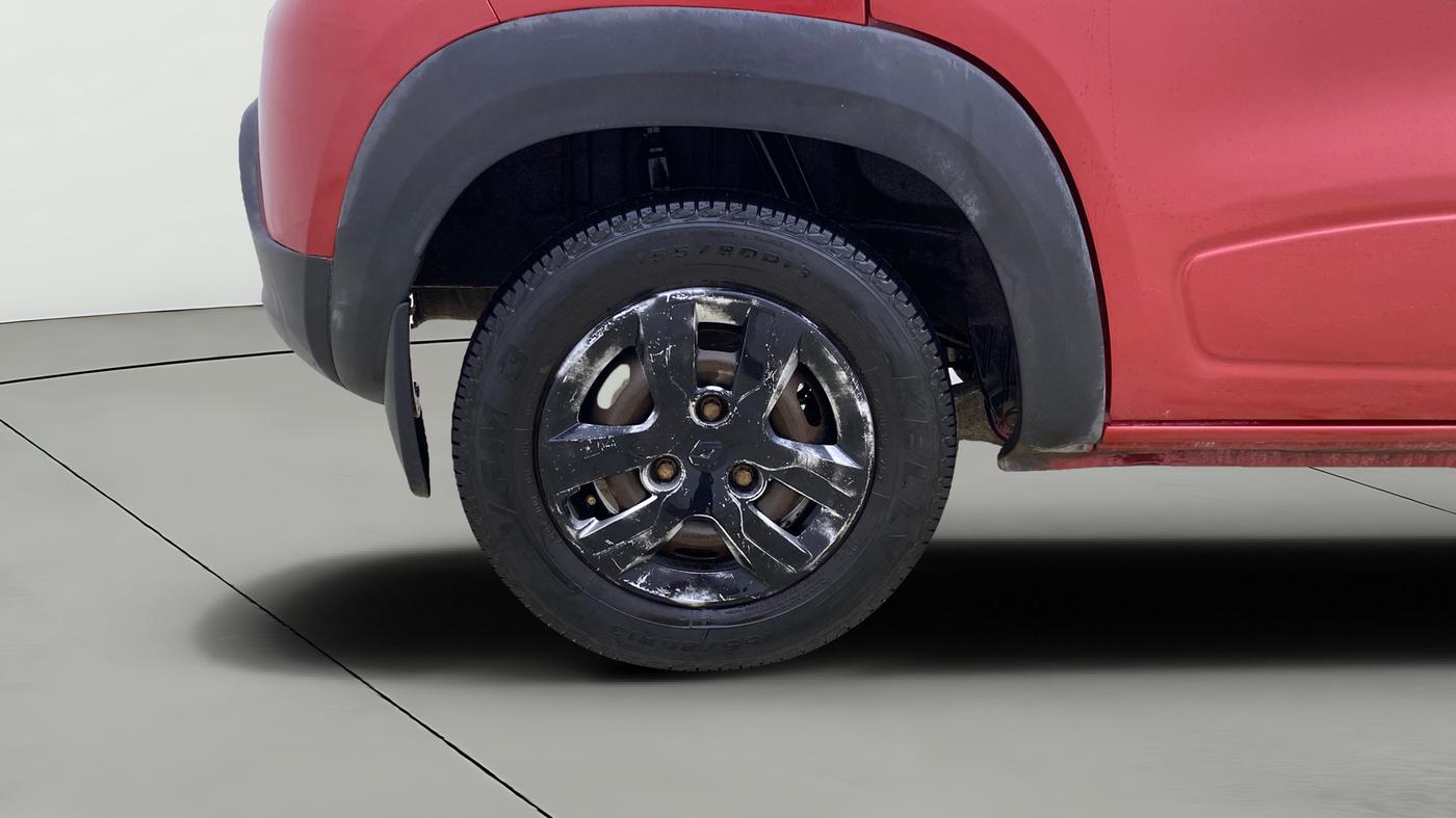 2018 Renault Kwid RXT 0.8, CNG, Manual, 1,24,087 km, Right Rear Wheel