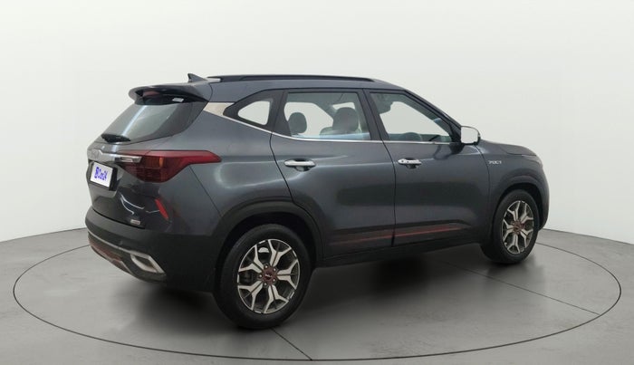 2022 KIA SELTOS GTX PLUS DCT 1.4 PETROL, Petrol, Automatic, 1,02,546 km, Right Back Diagonal