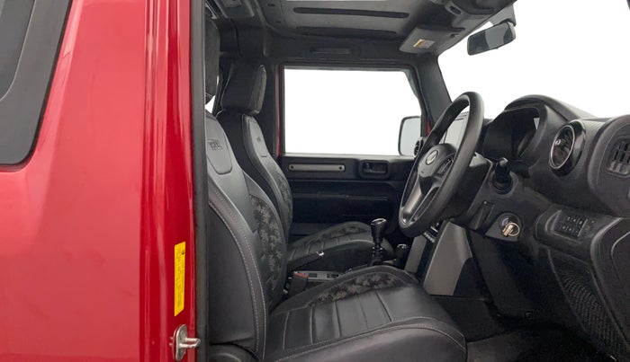 2021 Mahindra Thar LX HARD TOP 4WD MT, Diesel, Manual, 34,319 km, Right Side Front Door Cabin