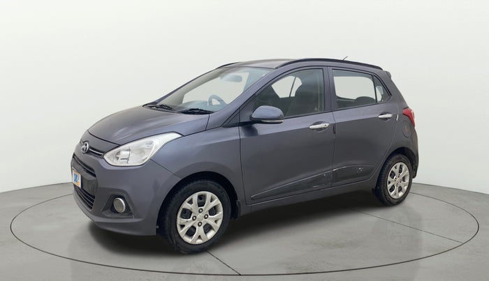 2014 Hyundai Grand i10 SPORTZ 1.2 KAPPA VTVT, Petrol, Manual, 28,456 km, Left Front Diagonal