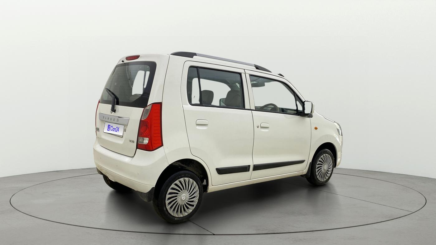 2017 Maruti Wagon R 1.0 VXI, Petrol, Manual, 43,476 km, Right Back Diagonal
