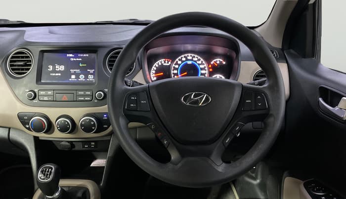 2019 Hyundai Grand i10 SPORTZ 1.2 KAPPA VTVT, Petrol, Manual, 9,428 km, Steering Wheel Close Up
