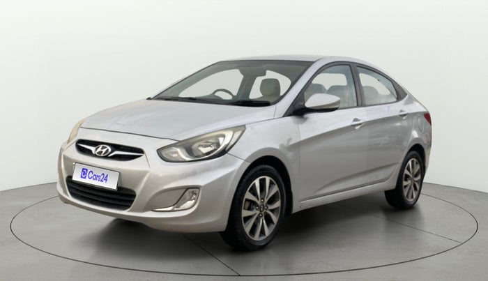 2013 Hyundai Verna FLUIDIC 1.6 CRDI SX, Diesel, Manual, 96,358 km, Left Front Diagonal