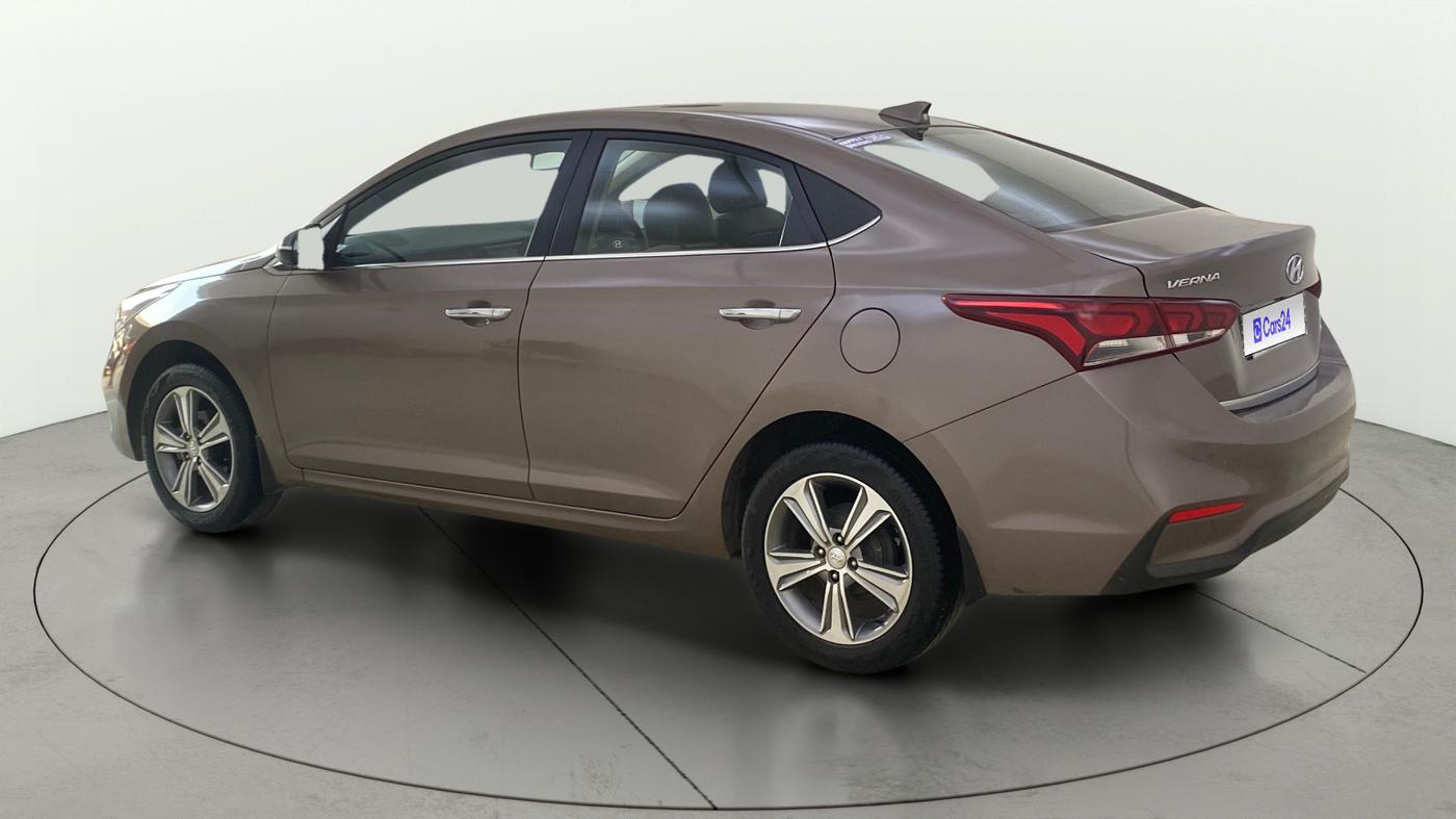 2017 Hyundai Verna 1.6 VTVT SX O, Petrol, Manual, 35,353 km, Left Back Diagonal