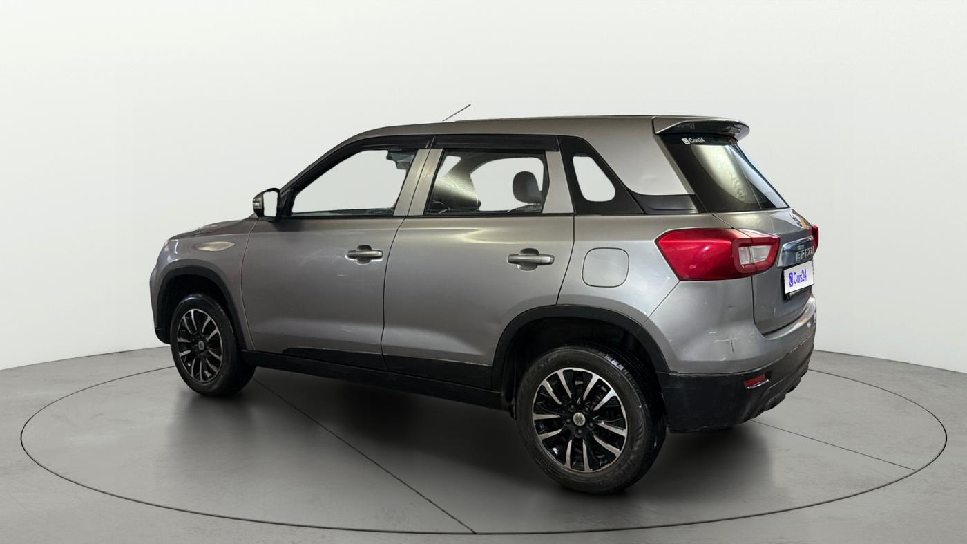 2021 Maruti Vitara Brezza LXI, Petrol, Manual, 22,583 km, Left Back Diagonal