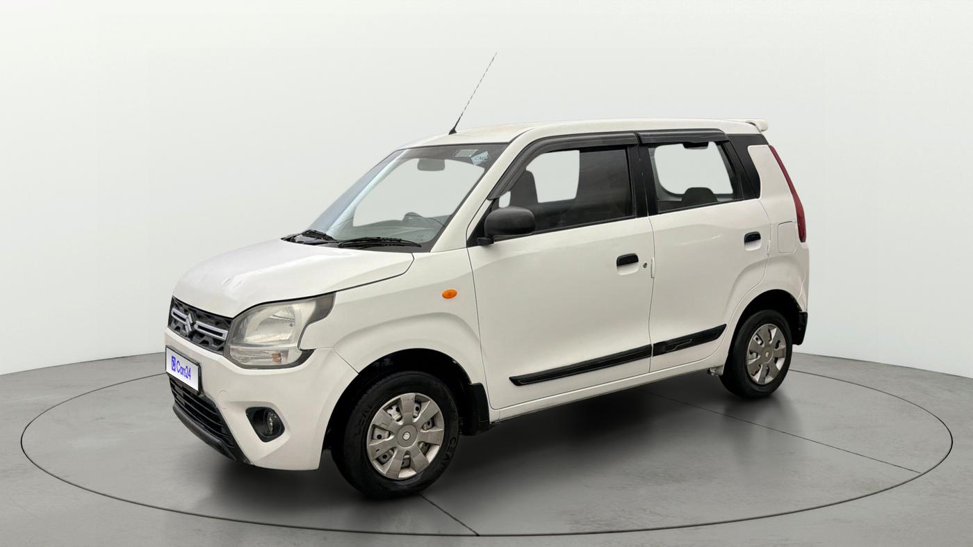 2022 Maruti New Wagon-R LXI CNG (O) 1.0, CNG, Manual, 1,04,176 km, Left Front Diagonal
