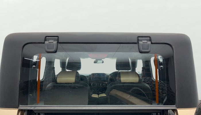 2024 Mahindra Thar LX HARD TOP 4WD MT, Diesel, Manual, 8,945 km, Rear Windshield