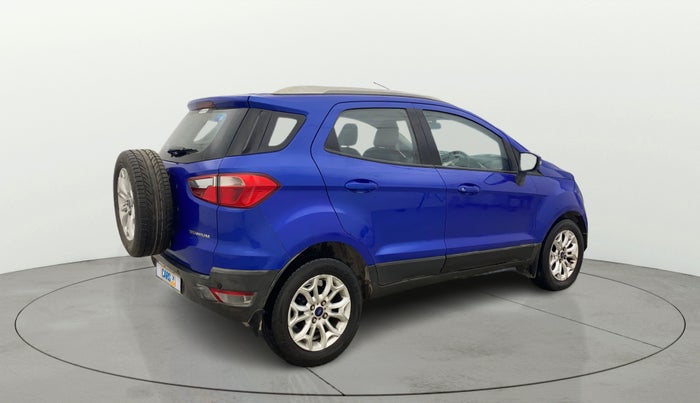 2015 Ford Ecosport TITANIUM 1.5L PETROL AT, Petrol, Automatic, 1,02,664 km, Right Back Diagonal
