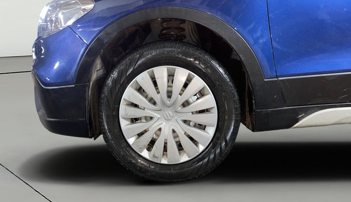 2021 Maruti S Cross SIGMA 1.5, Petrol, Manual, 34,031 km, Left Front Wheel