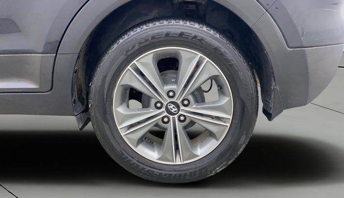 2017 Hyundai Creta SX PLUS AT 1.6 PETROL, Petrol, Automatic, 45,351 km, Left Rear Wheel