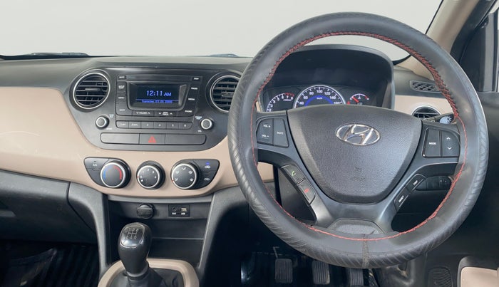 2020 Hyundai Grand i10 MAGNA 1.2 KAPPA VTVT, Petrol, Manual, 13,254 km, Steering Wheel Close Up