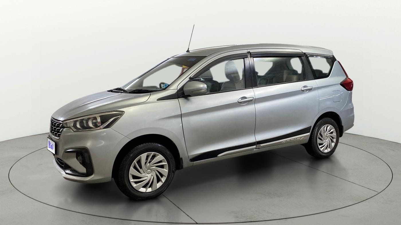 2022 Maruti Ertiga VXI SHVS, Petrol, Manual, 21,372 km, Left Front Diagonal