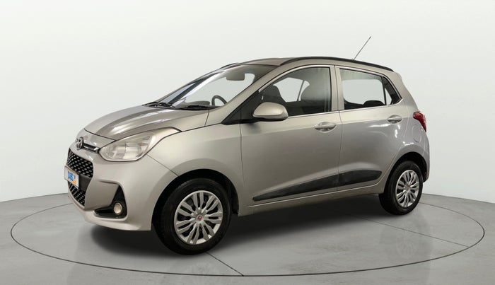 2015 Hyundai Grand i10 SPORTZ 1.2 KAPPA VTVT, Petrol, Manual, 37,696 km, Left Front Diagonal