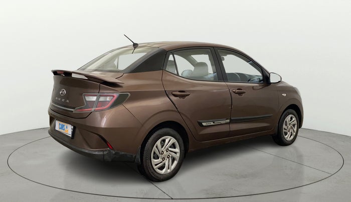 2022 Hyundai AURA S 1.2 CNG, CNG, Manual, 30,019 km, Right Back Diagonal