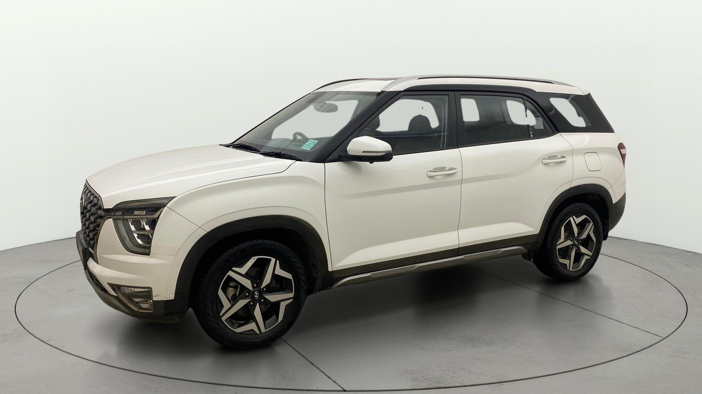2021 Hyundai ALCAZAR PRESTIGE (O) 6STR 2.0 AT, Petrol, Automatic, 43,802 km, Left Front Diagonal