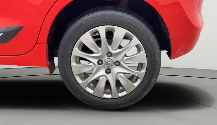 2017 Maruti Baleno ZETA CVT PETROL 1.2, Petrol, Automatic, 39,401 km, Left Rear Wheel