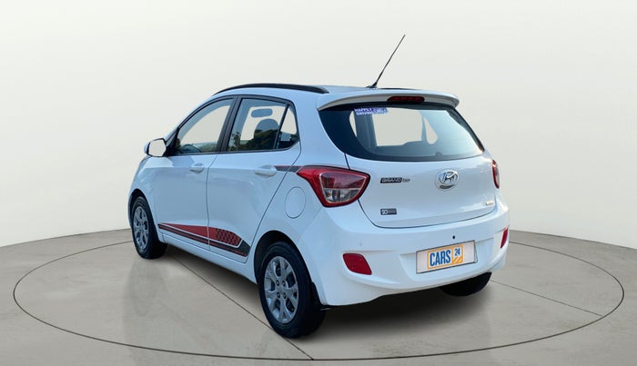 2016 Hyundai Grand i10 1.2 SPORTZ PRIME EDITION VTVT, Petrol, Manual, 48,239 km, Left Back Diagonal