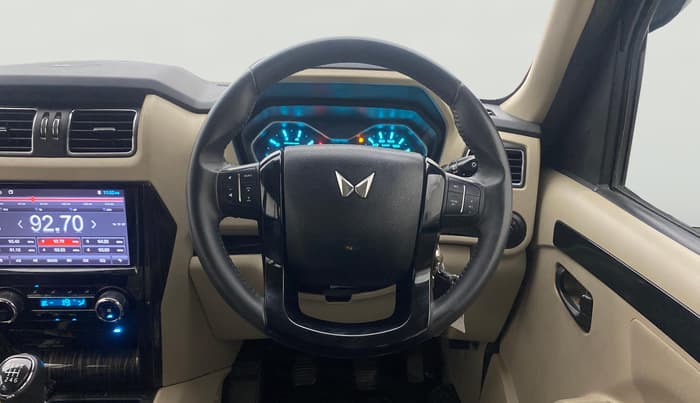 2024 Mahindra SCORPIO CLASSIC S11 7STR, Diesel, Manual, 32,413 km, Steering Wheel Close Up