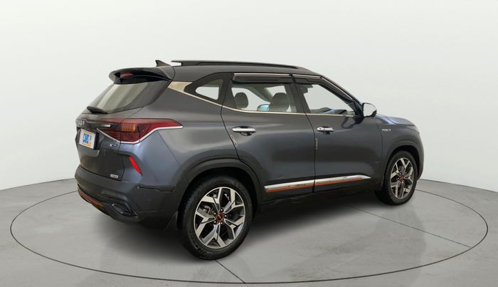 2021 KIA SELTOS X LINE 1.4 PETROL DCT, Petrol, Automatic, 37,621 km, Right Back Diagonal