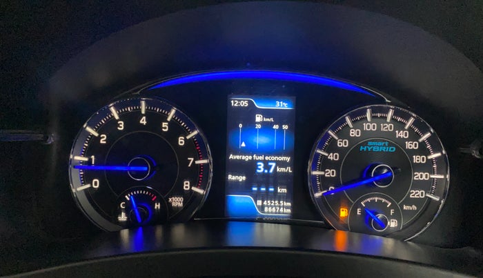 2021 Maruti Ciaz ZETA 1.5 SHVS MT PETROL, Petrol, Manual, 86,726 km, Odometer Image