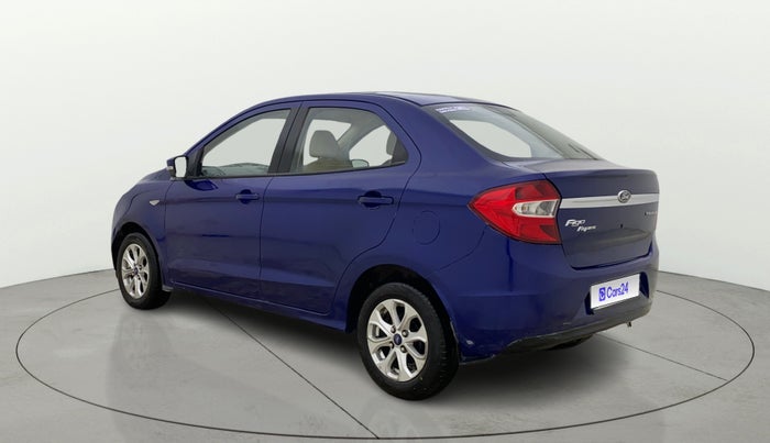 2017 Ford Figo Aspire TITANIUM 1.2 PETROL, Petrol, Manual, 90,733 km, Left Back Diagonal