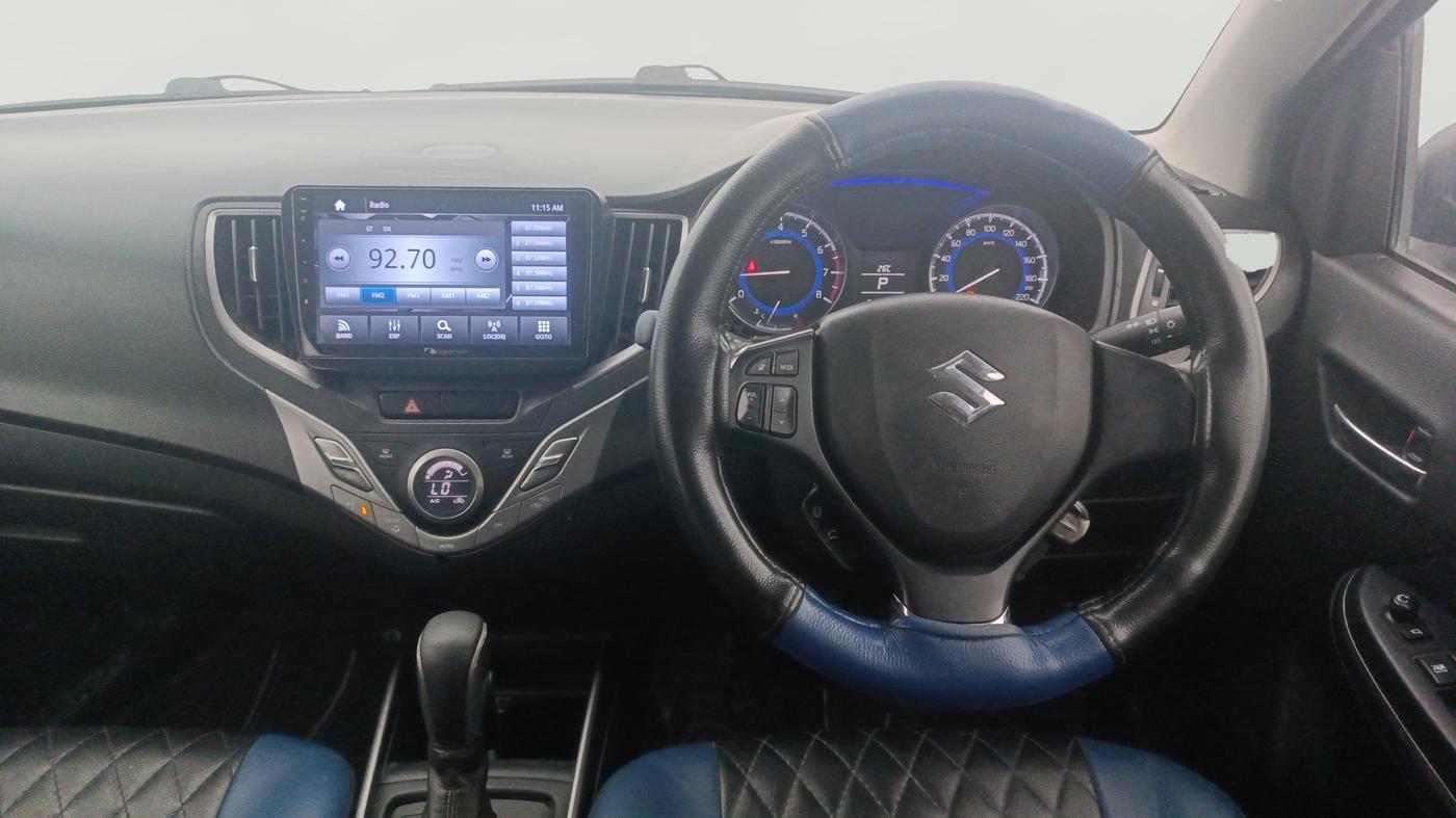 2019 Maruti Baleno DELTA CVT PETROL 1.2, Petrol, Automatic, 74,617 km, Steering Wheel Close Up