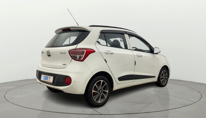 2019 Hyundai Grand i10 SPORTZ AT 1.2 KAPPA VTVT, Petrol, Automatic, 64,035 km, Right Back Diagonal