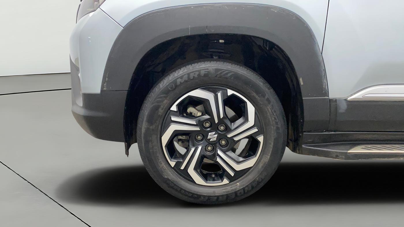 2023 Maruti BREZZA ZXI + SMART HYBRID, Petrol, Manual, 51,975 km, Left Front Wheel