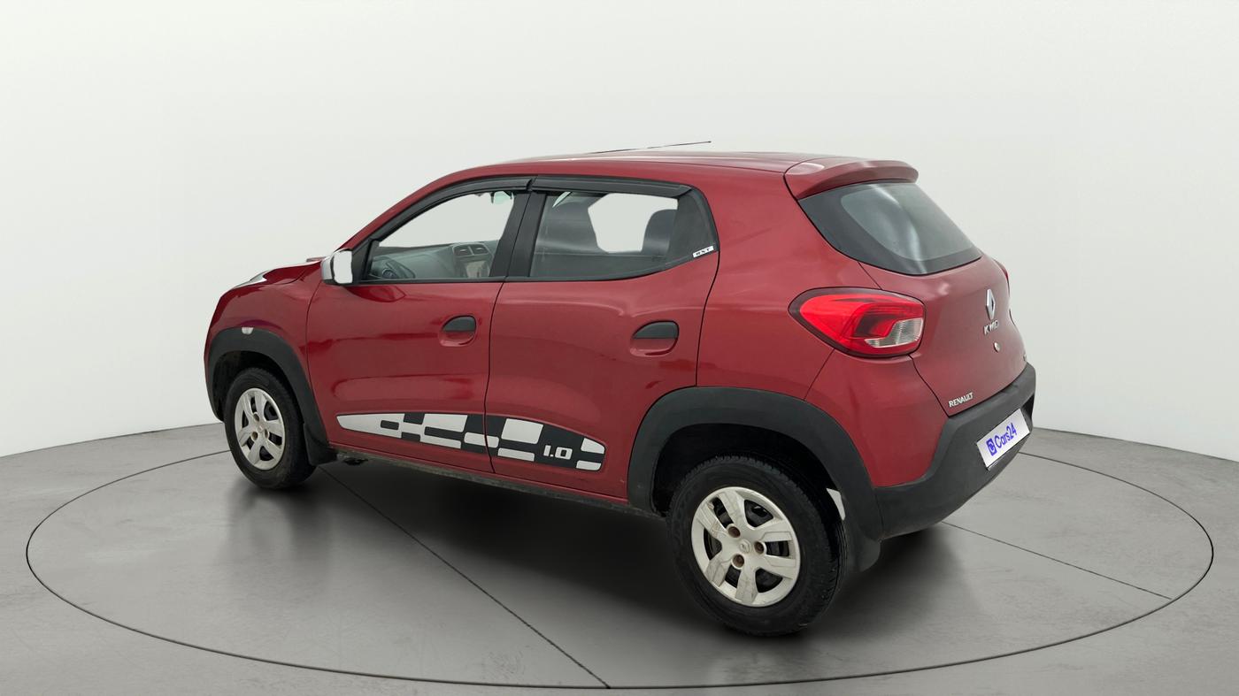 2018 Renault Kwid RXT 1.0 AMT (O), Petrol, Automatic, 18,686 km, Left Back Diagonal