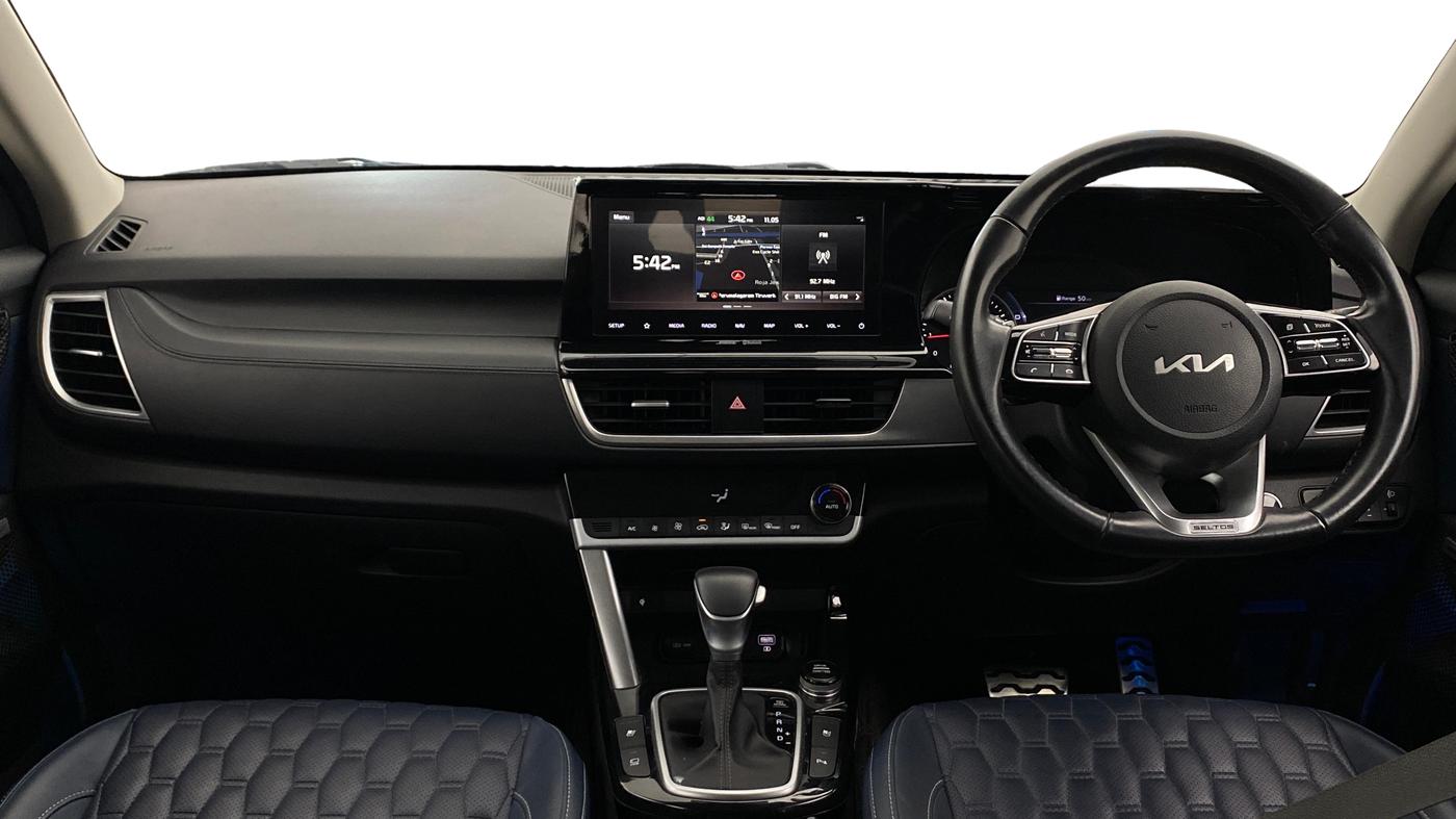 2021 KIA SELTOS X LINE 1.4 PETROL DCT, Petrol, Automatic, 58,027 km, Dashboard