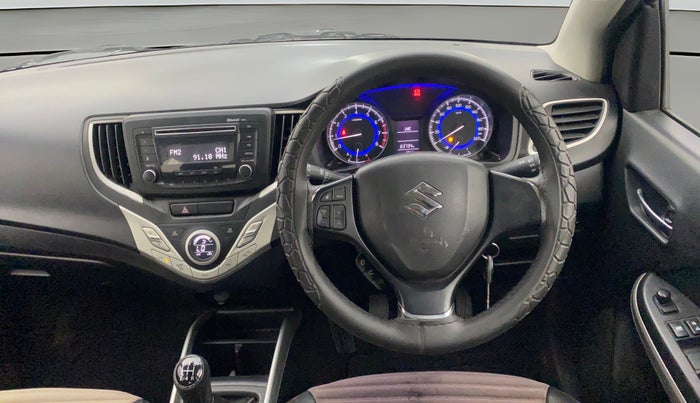2016 Maruti Baleno DELTA PETROL 1.2, Petrol, Manual, 63,690 km, Steering Wheel Close Up