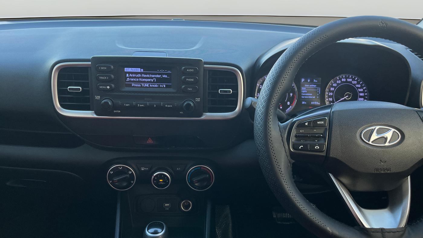 2019 Hyundai VENUE S 1.0 TURBO DCT, Petrol, Automatic, 64,135 km, Air Conditioner