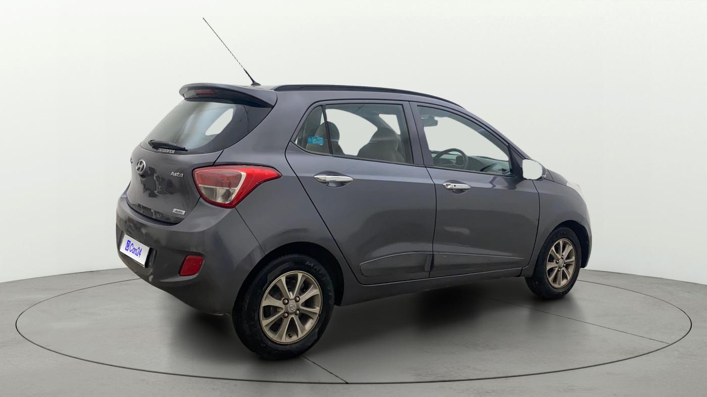 2016 Hyundai Grand i10 ASTA AT 1.2 KAPPA VTVT, Petrol, Automatic, 96,266 km, Right Back Diagonal
