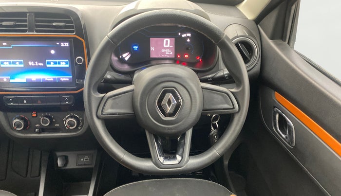 2019 Renault Kwid CLIMBER 1.0 AMT (O), Petrol, Automatic, 68,441 km, Steering Wheel Close Up
