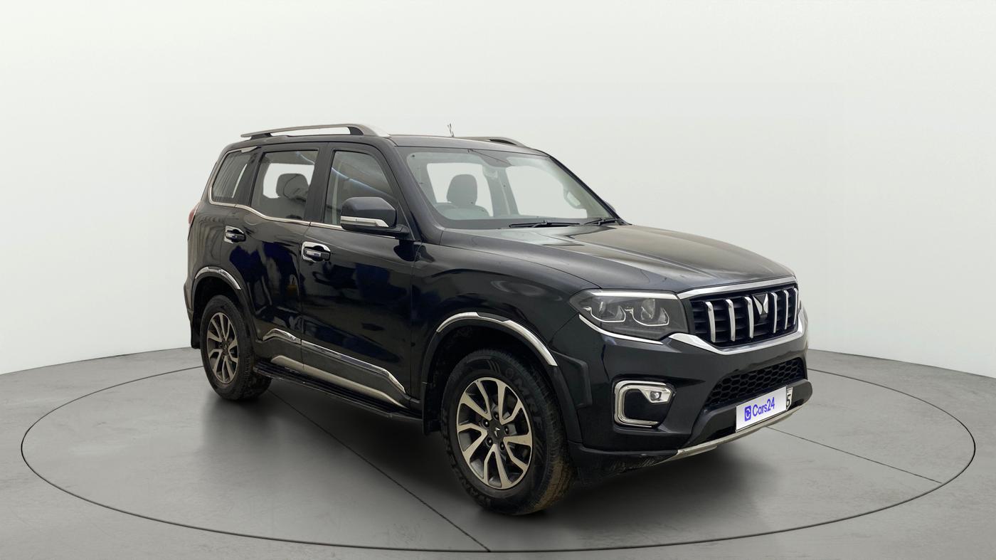 2023 Mahindra SCORPIO-N Z8 DIESEL AT 2WD 7 STR, Diesel, Automatic, 52,840 km, Right Front Diagonal